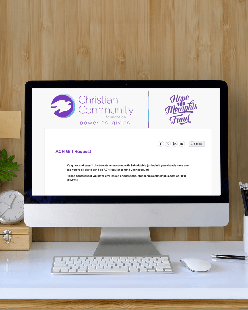Safe, secure and fast, ACH gift requests transfer funds from your bank account into your DAF account within 24-48 hours. Give it a try today! ➡️ heyor.ca/oLrlGi