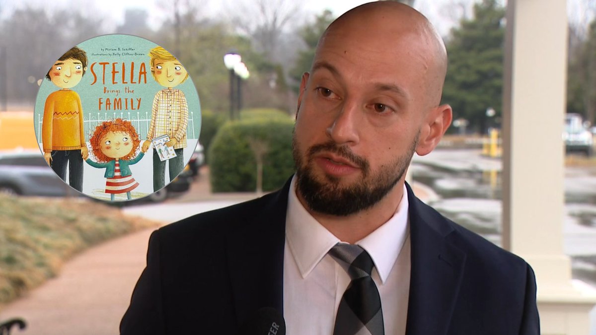 A first-grade teacher at a Nashville charter school says he was threatened with termination and reassigned after requesting a religious accommodation to avoid reading a children’s book depicting a same-sex family.

We hear from Eric Rivera, who teaches at KIPP Antioch College