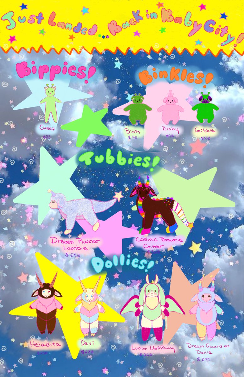 ✨🩷💫Space babies 4/25 6pm EST! 💫🩷✨ tweet media