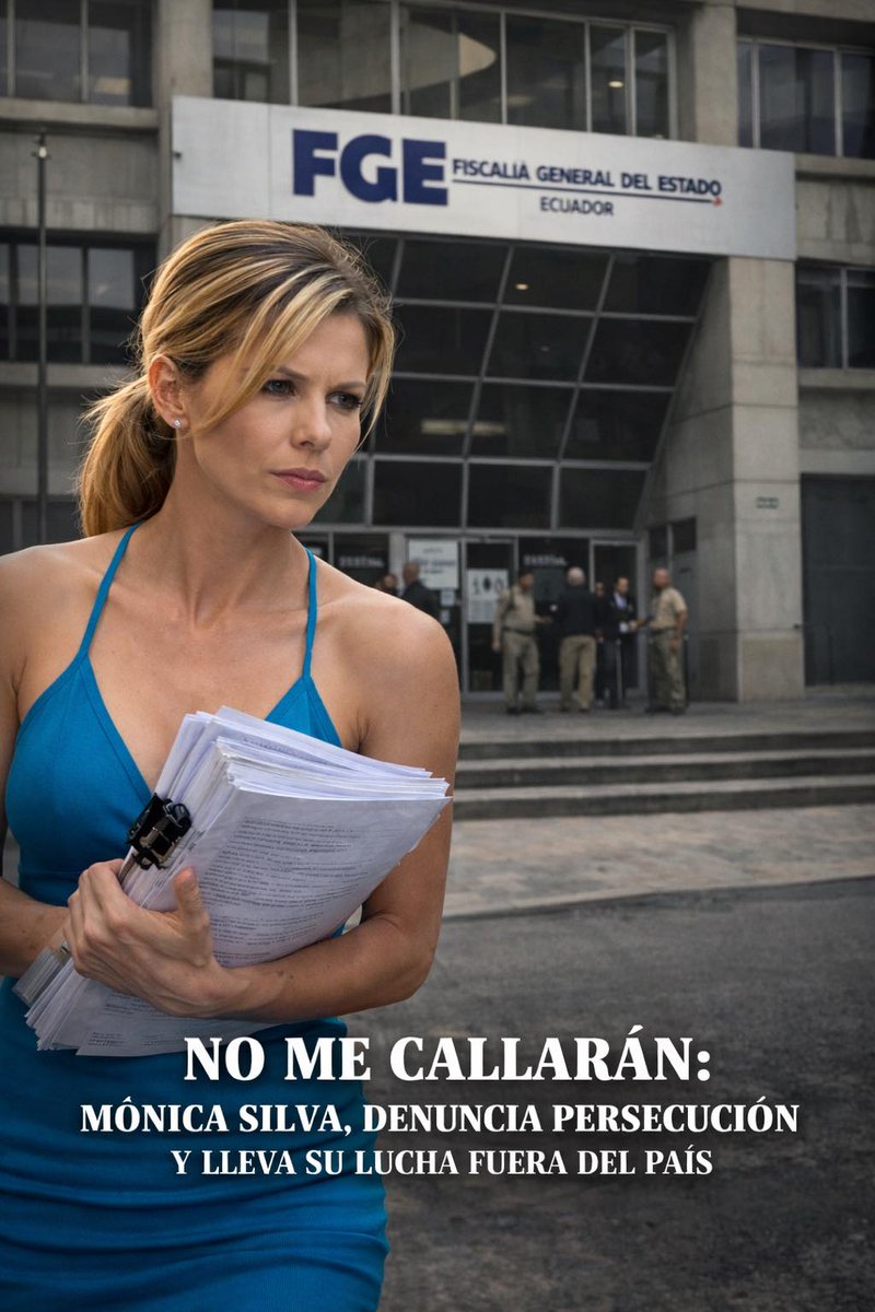 #ATENCION || “NO ME CALLARÁN”: Monika Silva, LA ACTIVISTA QUE EXPUSO EL TRÁFICO DE TIERRAS Y AHORA ENFRENTA LA PERSECUCIÓN

Fuente: Crónicas Manta 🔗facebook.com/10006411975661…

En Santa Elena, el nombre de Monika Silva se convirtió en sinónimo de denuncia, valentía y confrontación