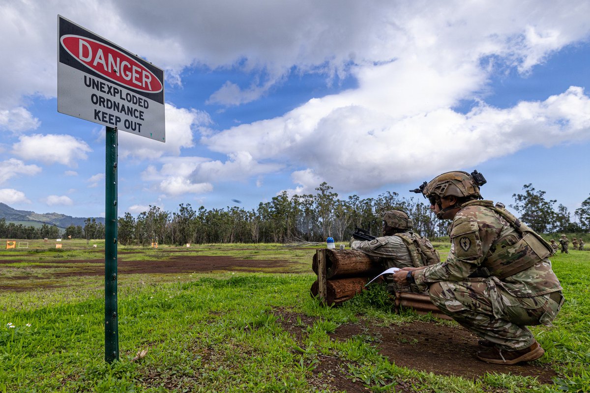 USARPAC's tweet photo. Mastery begins with repetition, but readiness is proven under stress. Soldiers from 2-21IN, 2-25 MBCT, @25thID  qualified on the M320 grenade launcher, then executed the same tables again under protective masks.
@USArmy @INDOPACOM @DeptofWar https://t.co/m9BIFK6jch