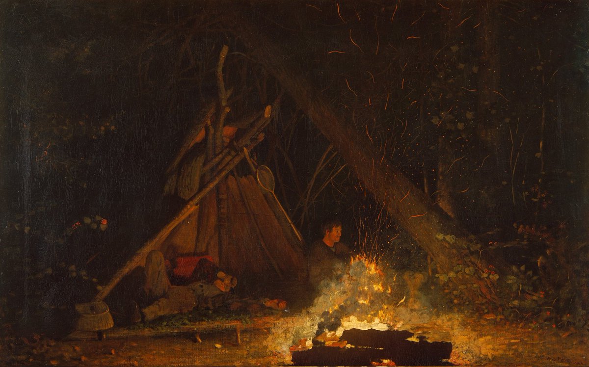 Campfire

- Winslow Homer, 1880