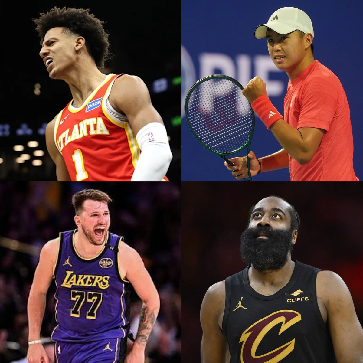 ONLYLOCKZZ's tweet photo. 🚨🏀NBA/TENNIS BETTING CARD 2/20🎾🚨

$50 TO SOMEONE WHO LIKES IF WE GO 4-0!

JALEN JOHNSON “O” 42.5 PRA

LEARNER TIEN “O” 22.5 TOTAL GAMES

LUKA DONCIC “O” 24.5 PTS GOBLIN

JAMES HARDEN “O” 6.5 ASSISTS GOBLIN

LETS HAVE A GOOD ONE TODAY PRAY FOR THIS SWEEP‼️ https://t.co/FsPPNA9Irp