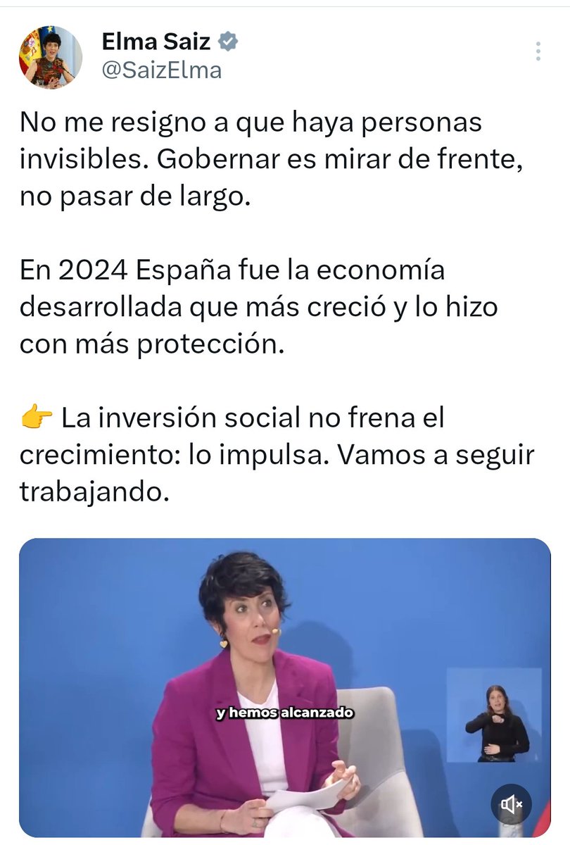 Ministra <a href="/SaizElma/">Elma Saiz</a> ,claro que somos INVISIBLES los mutualistas alternativos para el Gobierno y además,parece quiere pasar de puntillas en el fracaso de las mutualidades como sistema de Previsión Social. 
O significa su post que tienen ya enmienda transaccional y por eso nos ve?.