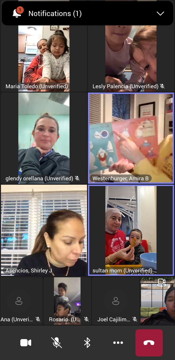 Thursday's virtual Family Night was a success! 💛 Families used the air fryers we gifted them, enjoyed mozzarella sticks together, and had a special story time with Mrs. Amira and some of our wonderful parents. 🥖✨ #FamilyNight #JudyCenter