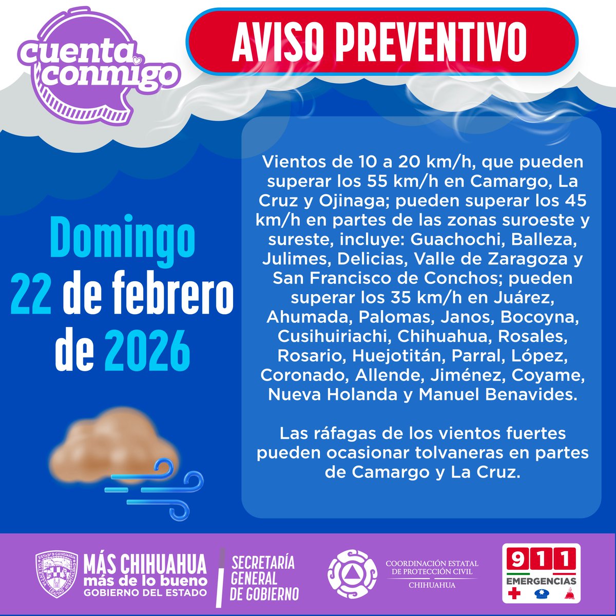 ProteccionCivil Chih tweet media