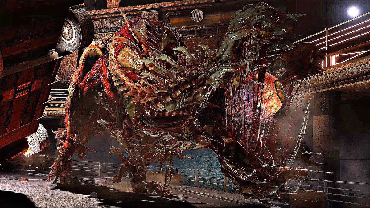Blamo25's tweet photo. @REBiohazardNews The T-rex from Re6 obviously https://t.co/Ki3zAsXVdC