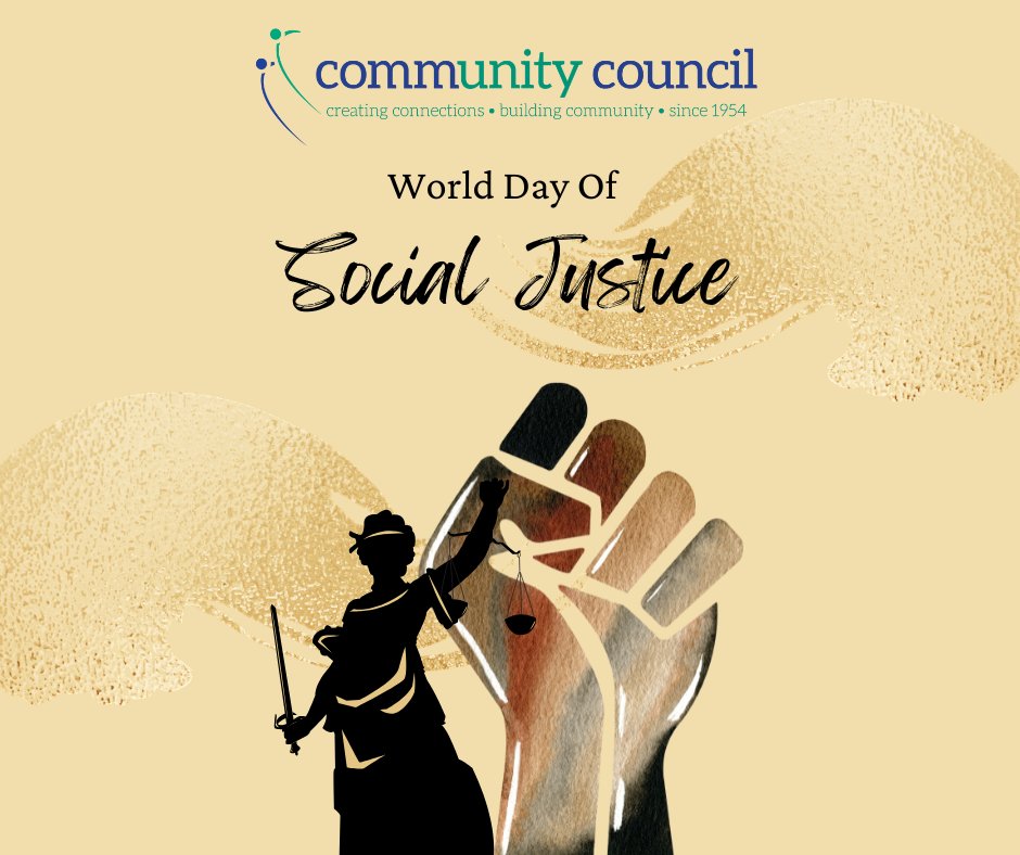 CommunitySTC's tweet image. 🌍✨Today is the World Day of Social Justice—a call to action to advance equity, protect human rights, and ensure every person has the chance to live with stability and dignity. Change happens when we work together. 💪❤️ #SocialJustice #EquityMatters