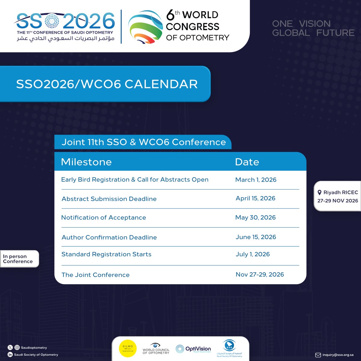 World Council of Optometry tweet media