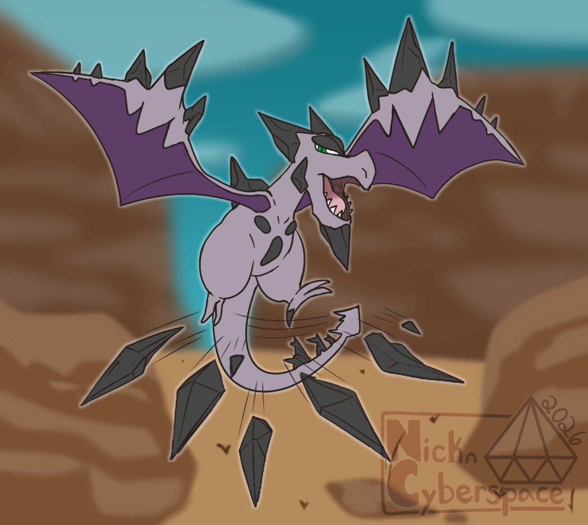 NicknCyberspace's tweet photo. Mega Aerodactyl
💎🦖🐦 https://t.co/3y3cBvDjrx