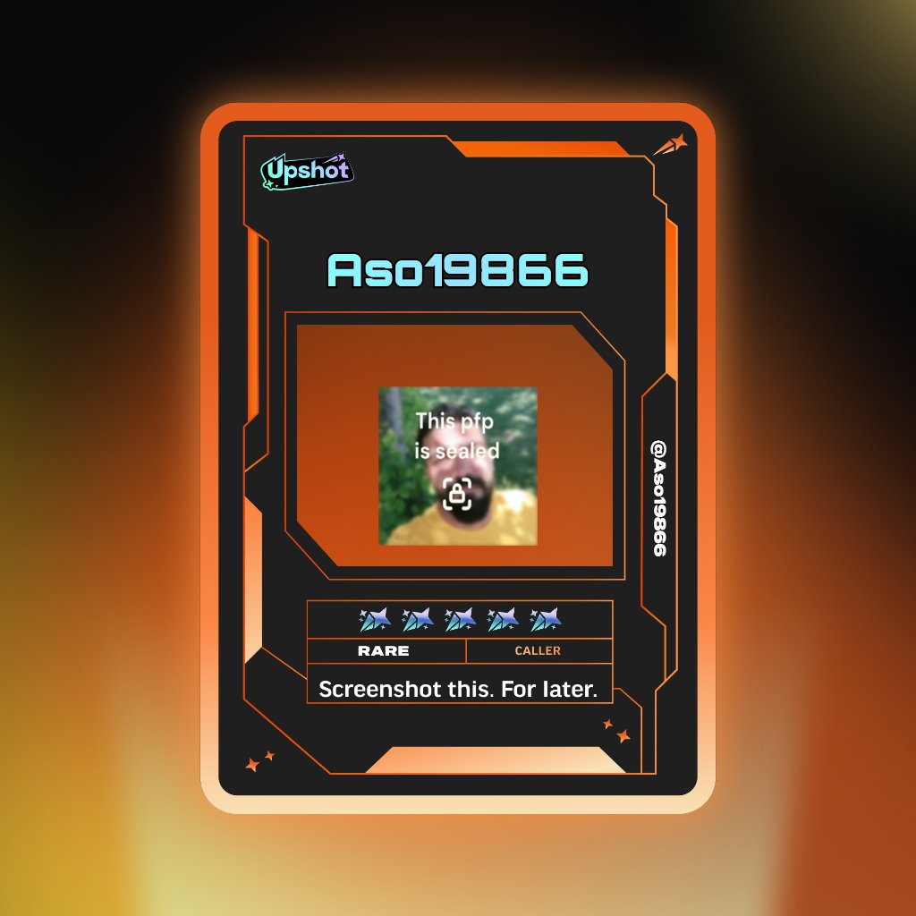 Just ripped my Predictor Card!

Ready to claim instant cash prizes, free packs and more.

Welcome to Prediction Play on <a href="/upshot_cards/">Upshot</a>

Your turn
beta.upshot.cards/?code=f1457acb