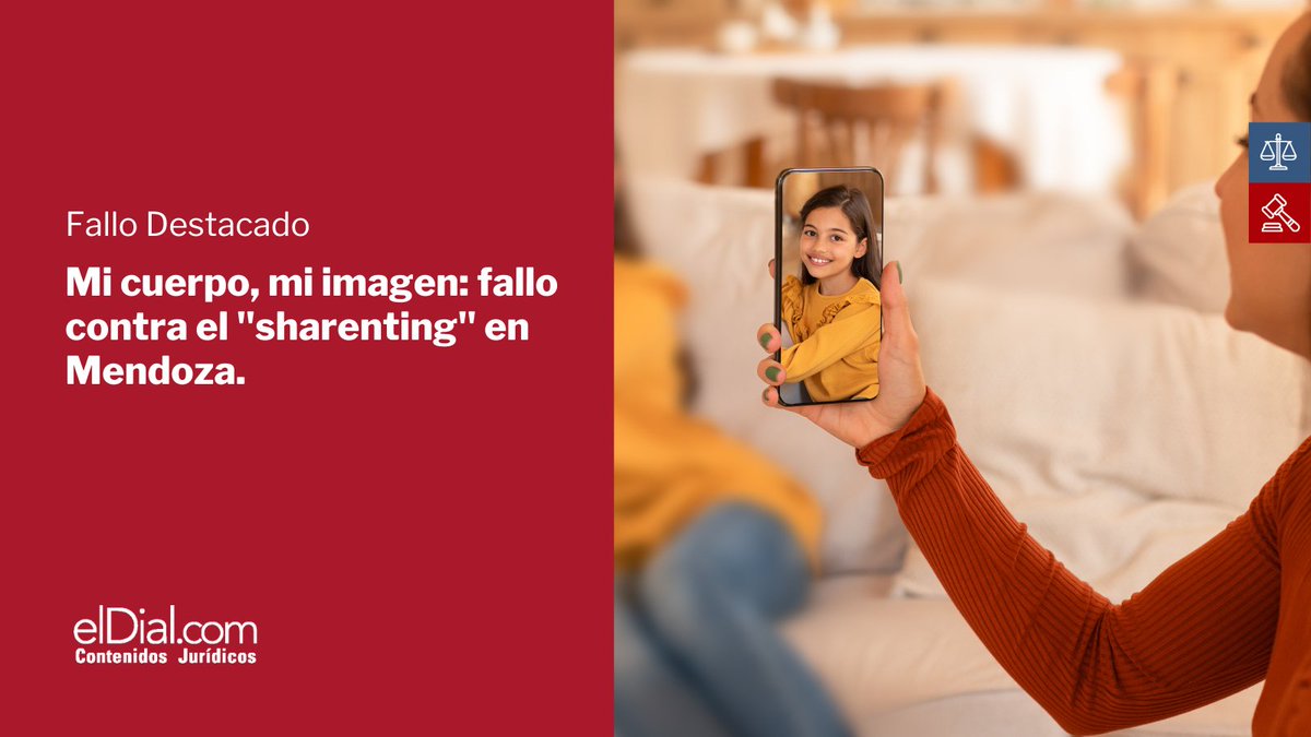 🔗 Link: tinyurl.com/kf4cchc2

📌 Si querés acceder a todos los fallos, artículos de doctrinas y normas legales, suscribite a elDial.com | ¡Podés probarlo gratis!
#DerechoDeFamilia #DerechoALaImagen #Privacidad #Mendoza #Sharenting #RedesSociales