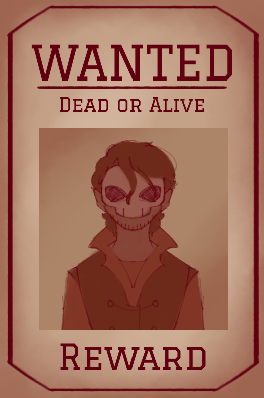 By order of Queen Kaia, be aware and on the lookout for this masked individual. Report any suspicious activity to the nearest guard.