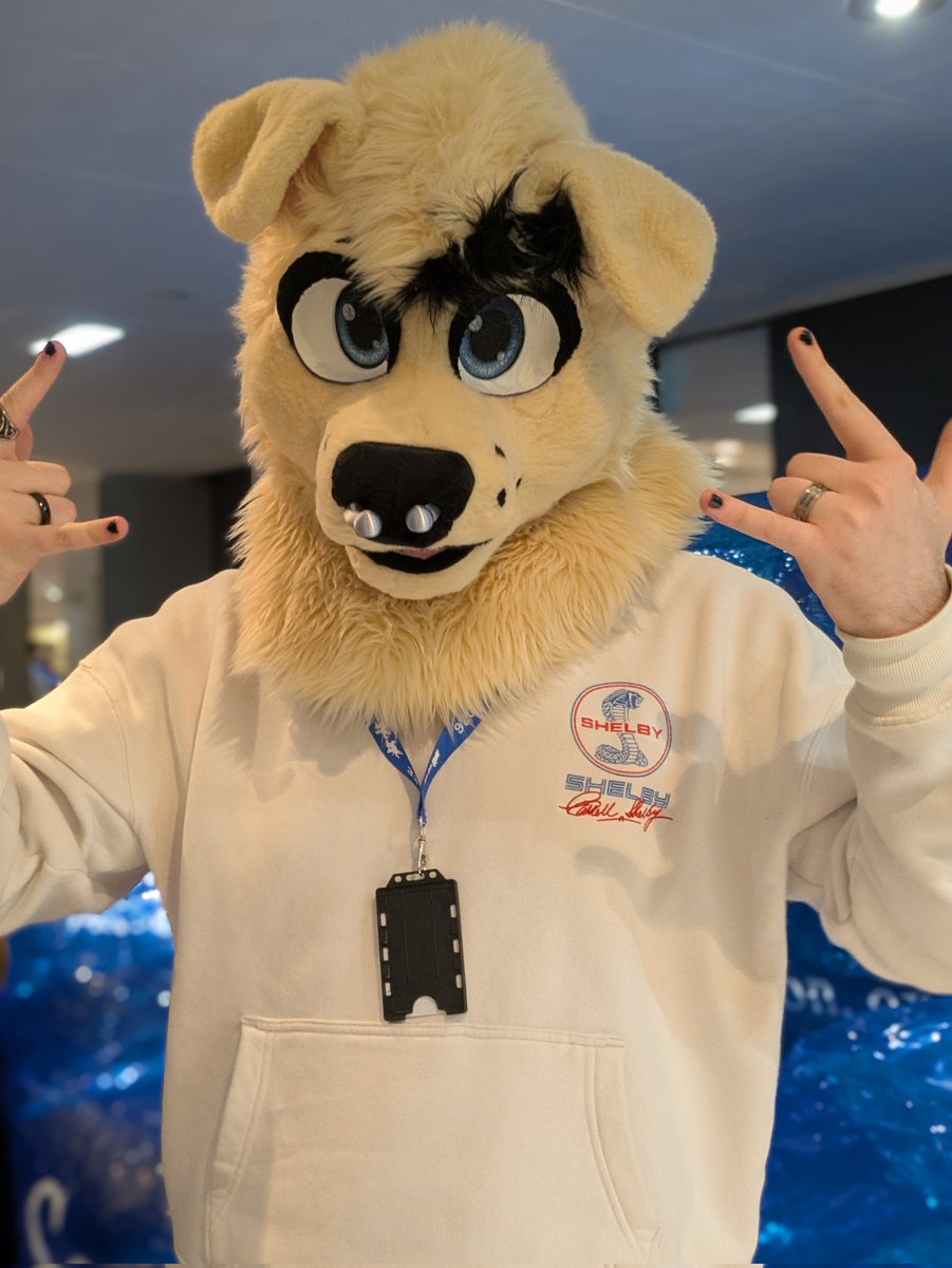 Why does he kinda rock my suit head really well... #FursuitFriday