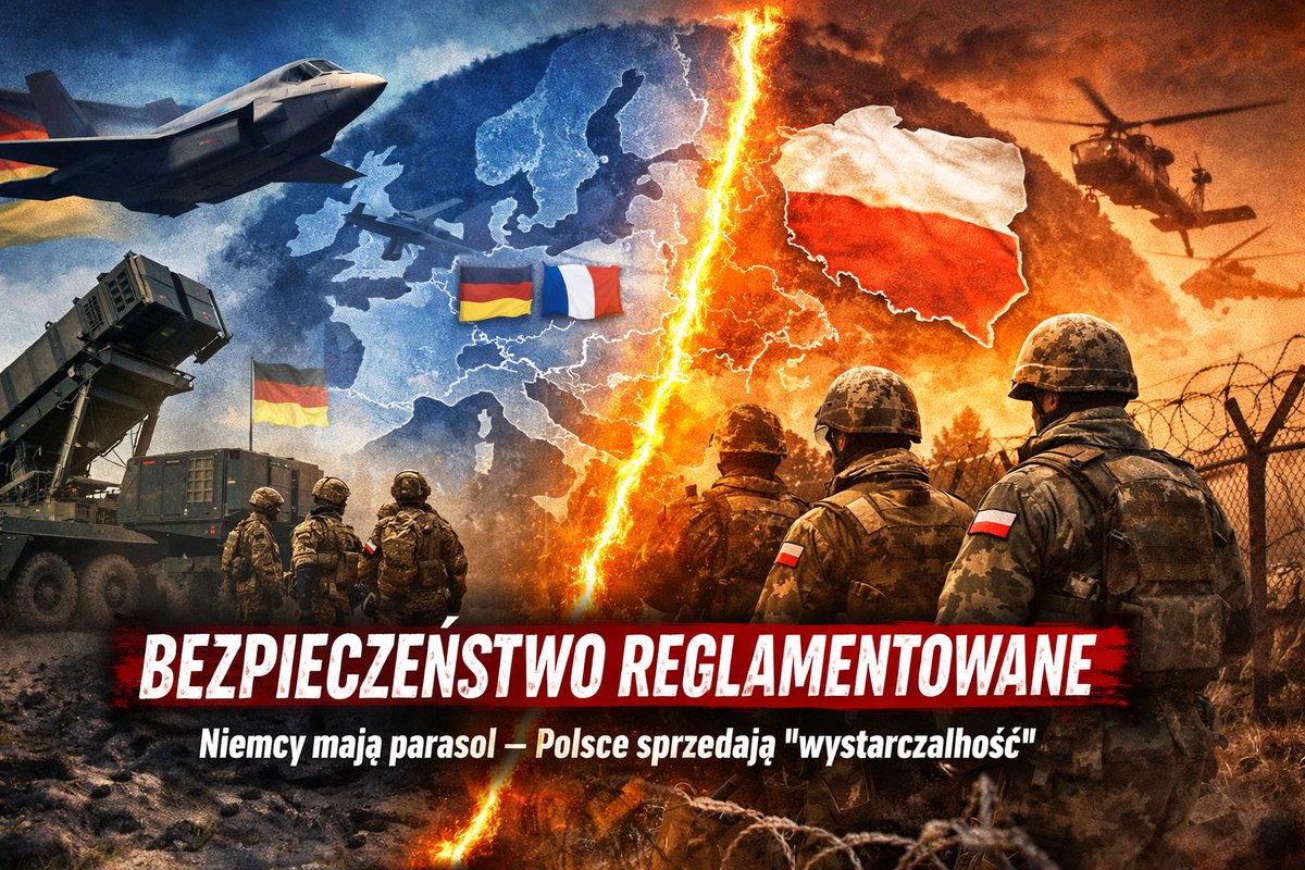 🔥SAFE = CHYTRY PLAN💥
Ja, odzieram PLAN do żywego betonu i tłumaczę, jak Niemcy budują parasol dla siebie a Europie Środkowej sprzedają „wystarczalność”‼️👇👇👇
Panie Prezydencie <a href="/NawrockiKn/">Karol Nawrocki</a> 
Niemcy modernizują Bundeswehrę na najwyższym możliwym poziomie, kupując top-tier