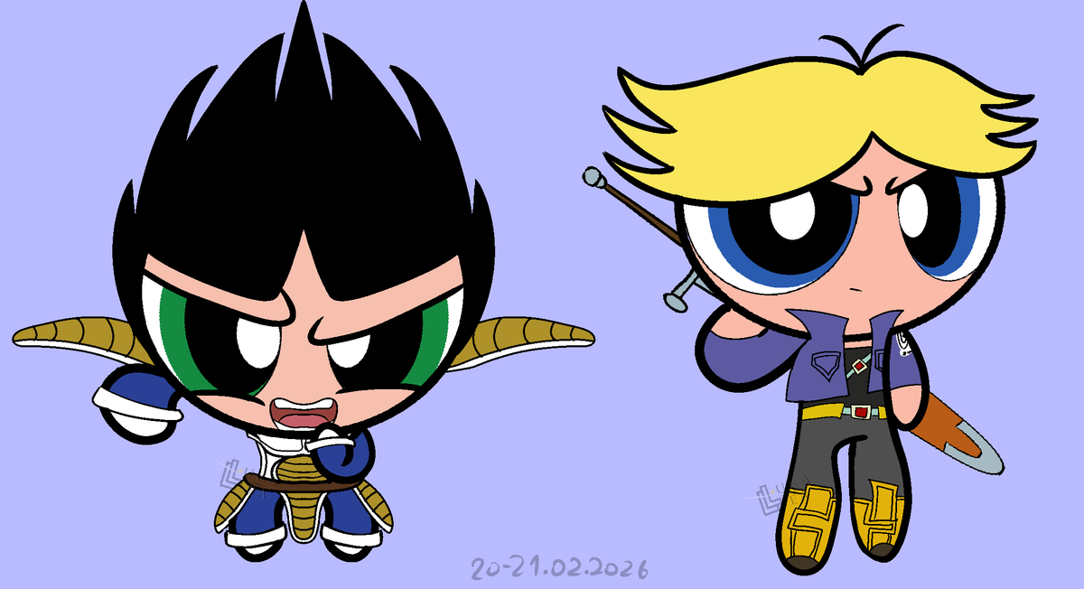 _LUKALEA_'s tweet photo. DBZ Haircut I guess  
#dbz #thepowerpuffgirls #doodleart #therowdyruffboys #fanart #dragonballz #dragonball https://t.co/5qnsUUmpeh
