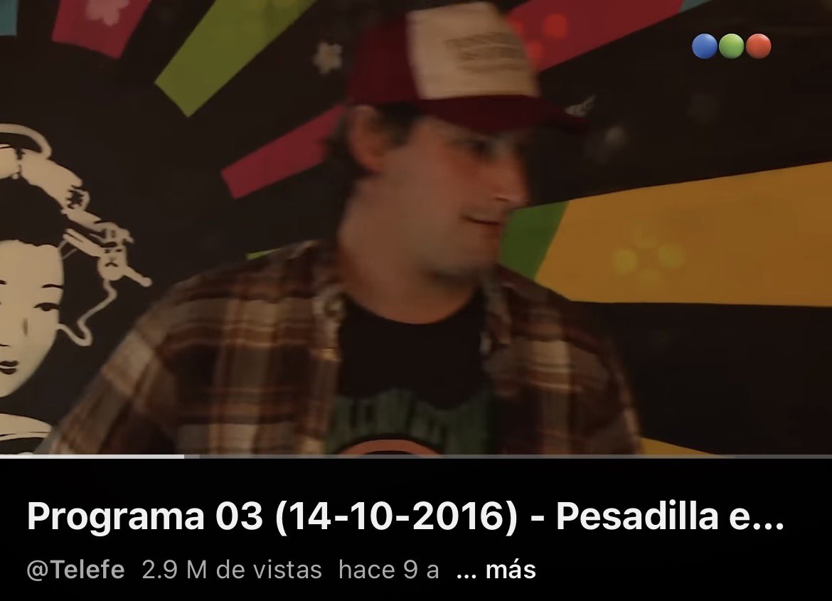 Algunos episodios con mejor calificación IMDB

Ping pong con Dylan Nahuel Britos William (9.5 IMDB)

Pesadilla en la cocina - Programa 3 (9.3 IMDB)