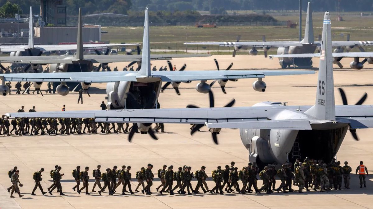 BREAKING; Hundreds of U.S. Troops Evacuated from Qatar's Al Udeid and Bahrain Bases as Pentagon Prepares for Potential IRAN Clash

Hundreds of troops have been evacuated from Al Udeid Air Base in Qatar (the largest U.S. military installation in the Middle East and headquarters
