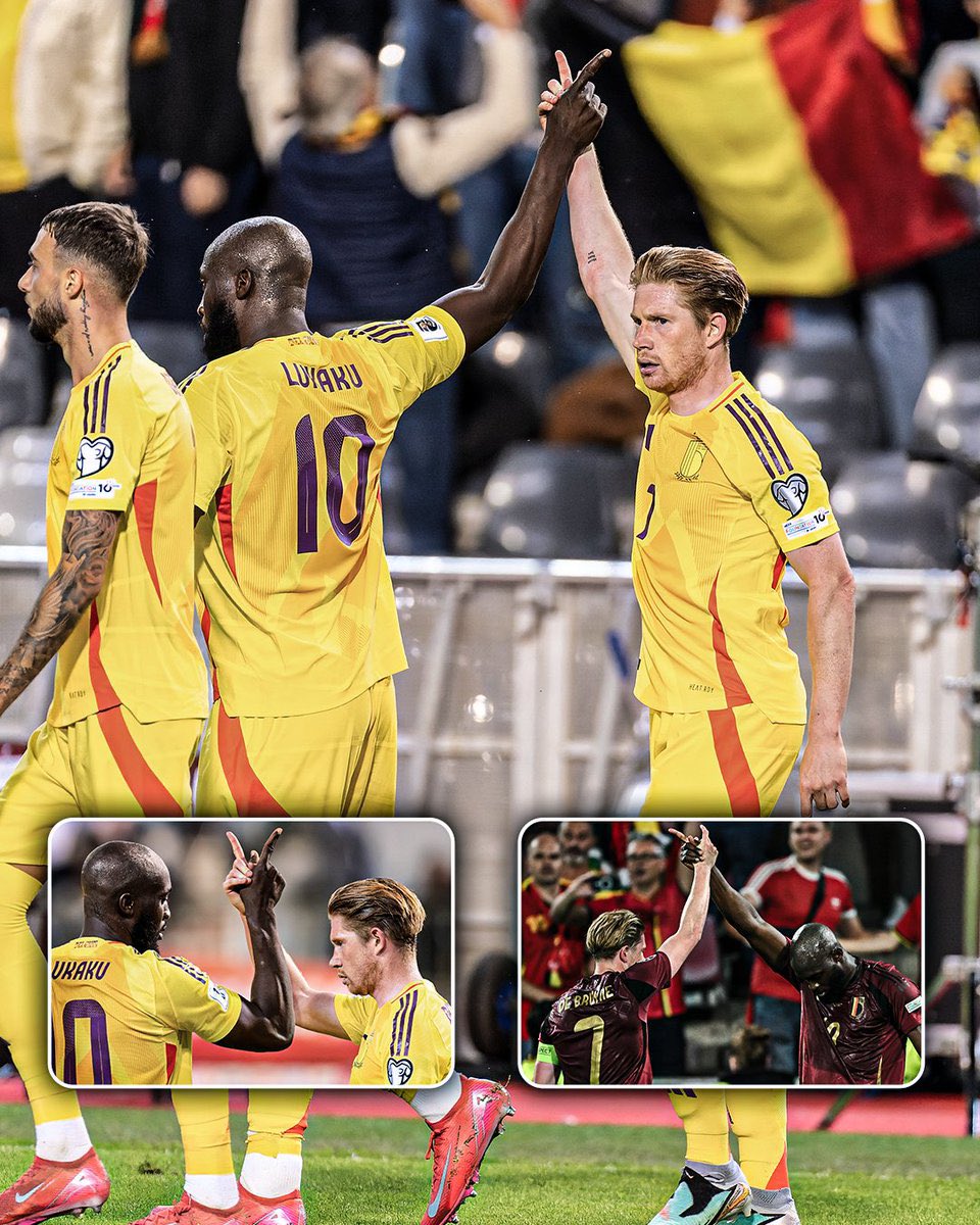 This Kevin De Bruyne and Lukaku celebration has been sending a very strong message for years  #SayNoToRacism