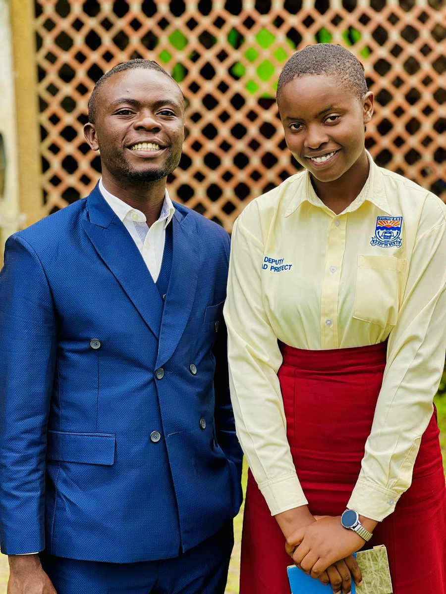 Today, we held a highly impactful engagement with the Student Leaders of Kahinju Senior Secondary School.

I was honored to be joined by Mr. Guma Brian Ateenyi and Mr. Businge Ronald, whose presence and insights greatly enriched the conversation.