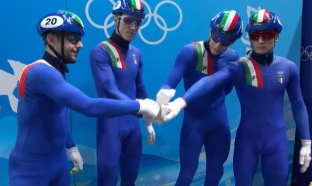 BRONZOOOOOOOOOOOOOOOOO per ITALIA nella staffetta maschile. Con Sighel, Nadalini, Cassinelli e Spechenhauser. E' la 4^ medaglia nella storia della nostra staffetta maschile. E' la MEDAGLIA NUMERO 27 PER L'ITALIA a #MilanoCortinaOlympics2026