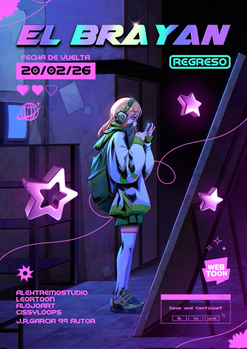 Volvio mi cómic gente!! Está noche se estrena EL BRAYAN!!!(23:00 hs arg) ✨✨ ES GRATIS