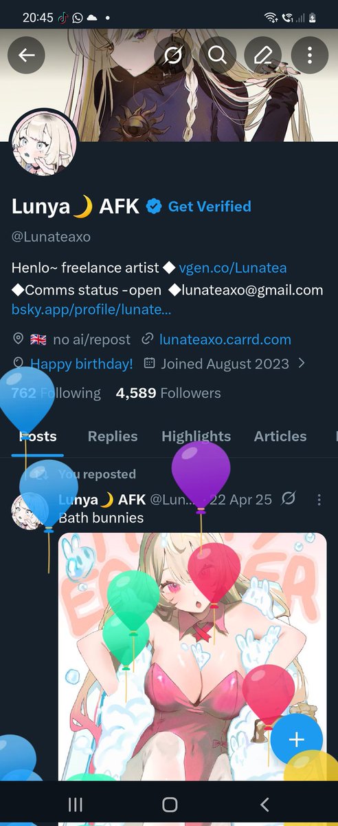 Lunya🌙 (@Lunateaxo) / Posts / X
