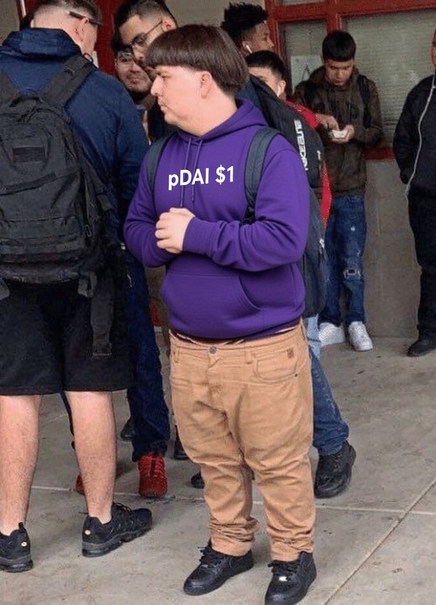 “Oh $pDAI cheap rn? Aight bet”