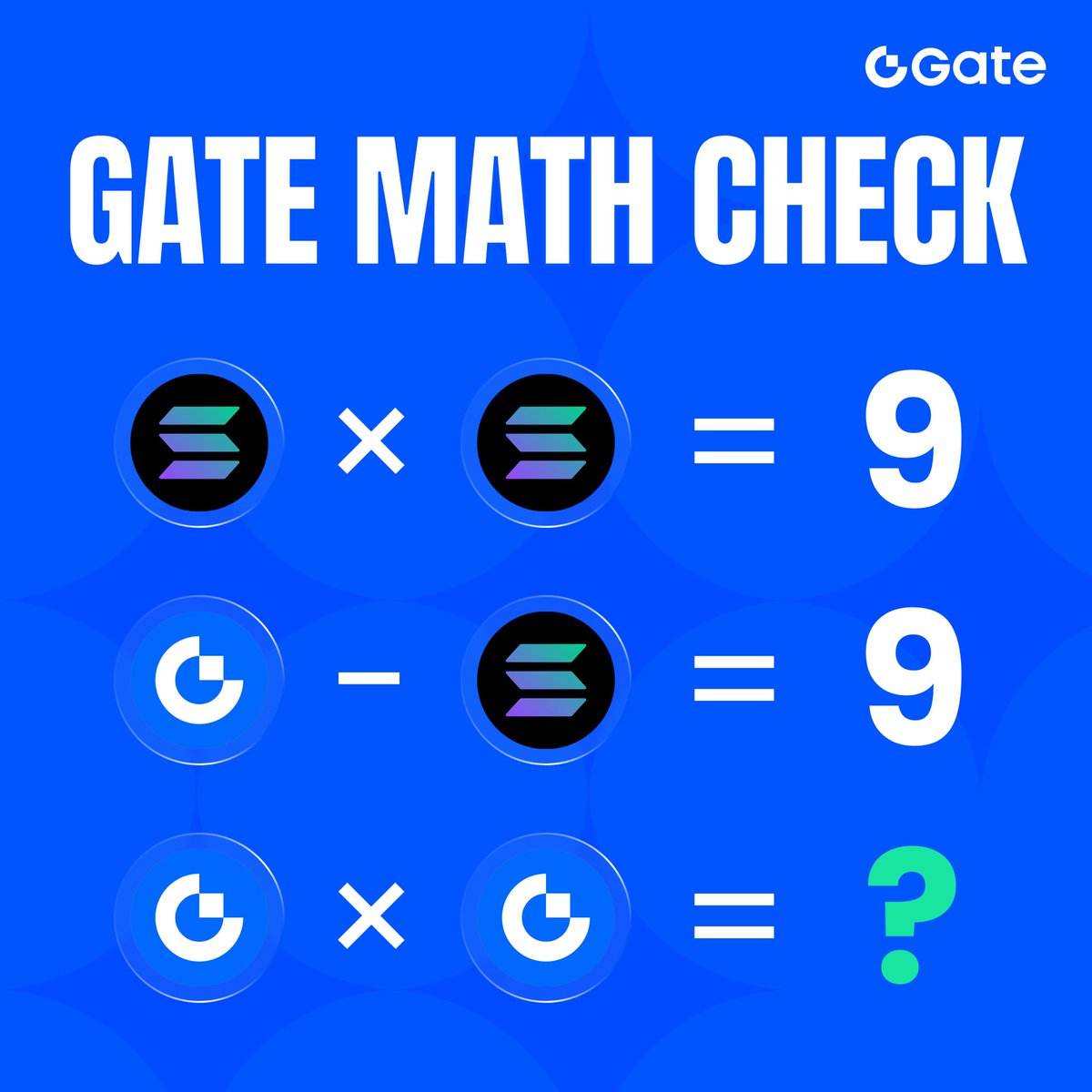 🧠 Gate Africa Math Check Friday IS LIVE!

Only the sharpest minds get this right 👀

Can you solve it? 👇🔥

❓ How to participate: 🔹 Follow @Gate_African 🔹 Like &amp; RT this post 🔹 Tag 3 friends 🔹 Drop your answer using #GateAfricaMathCheckFriday 

💵 Reward Pool: $50 for