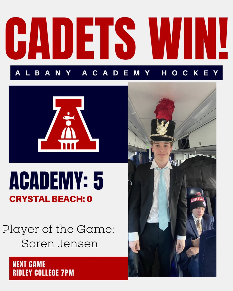 Albany Academy Prep Hockey tweet media
