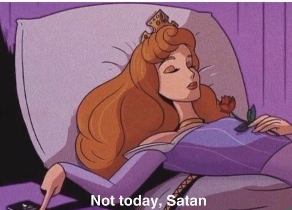 Me ignoring everything that would try to ruin my walk with God