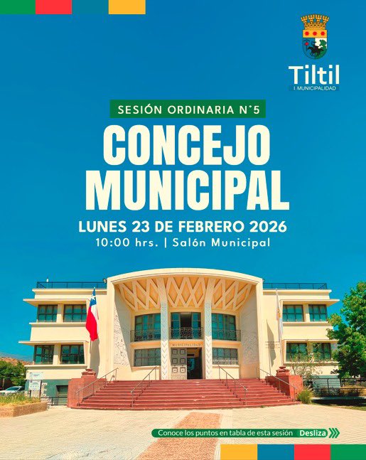 Ilustre Municipalidad de Tiltil tweet media