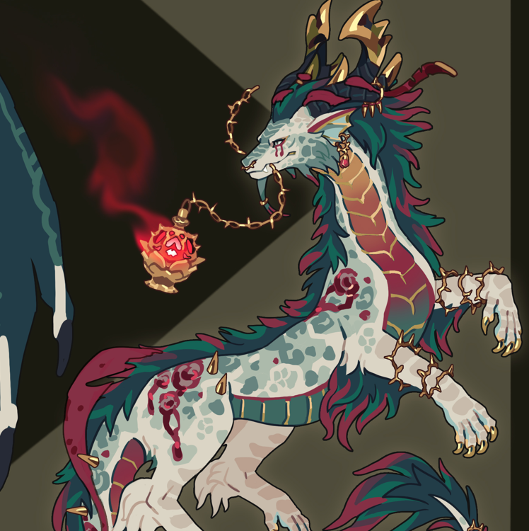 the sanguine garden dragon still needs some finishing touches, but that gives me enough time to prob post the auction tomorrow afternoon  :D