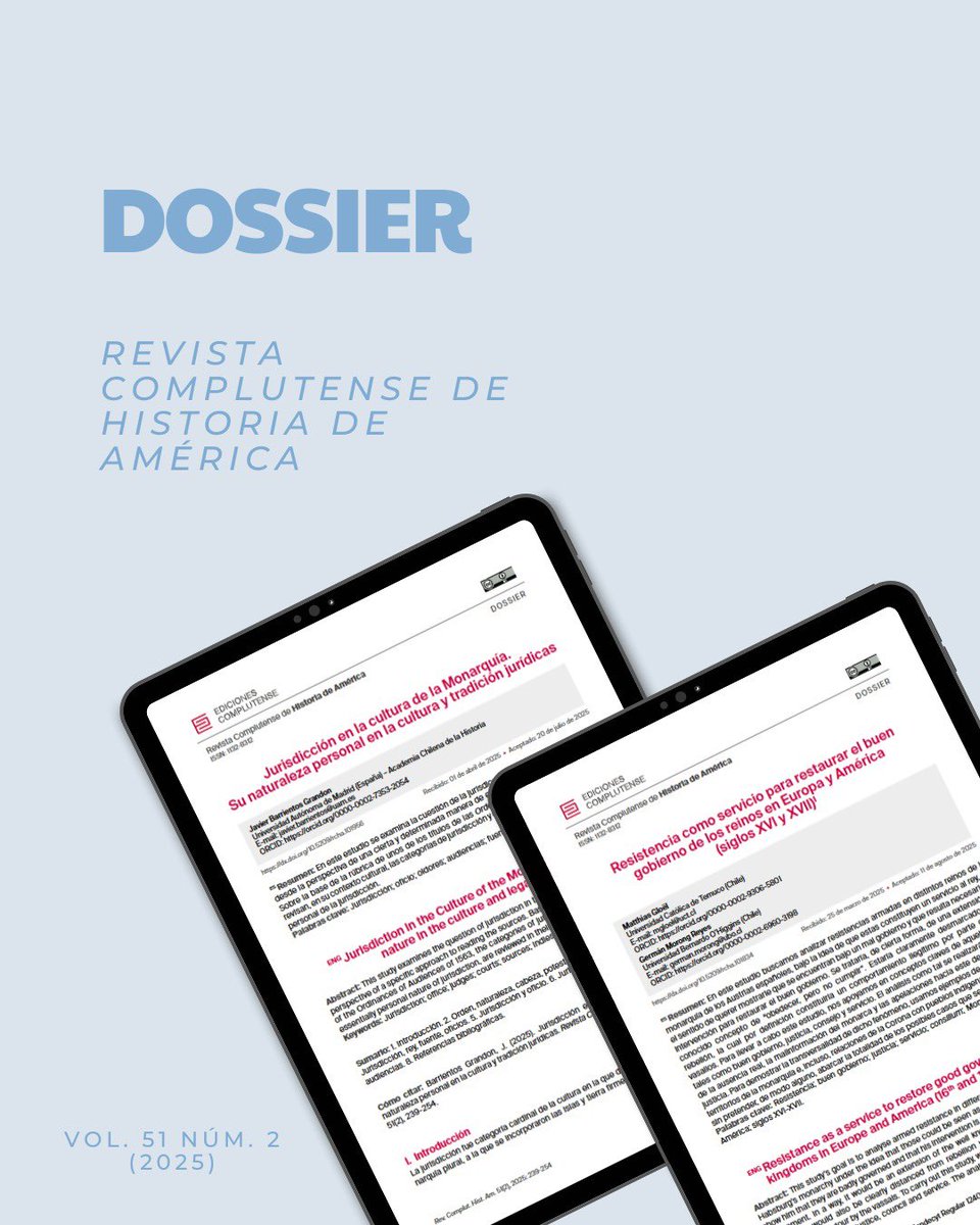 Revista Complutense de Historia de América tweet media