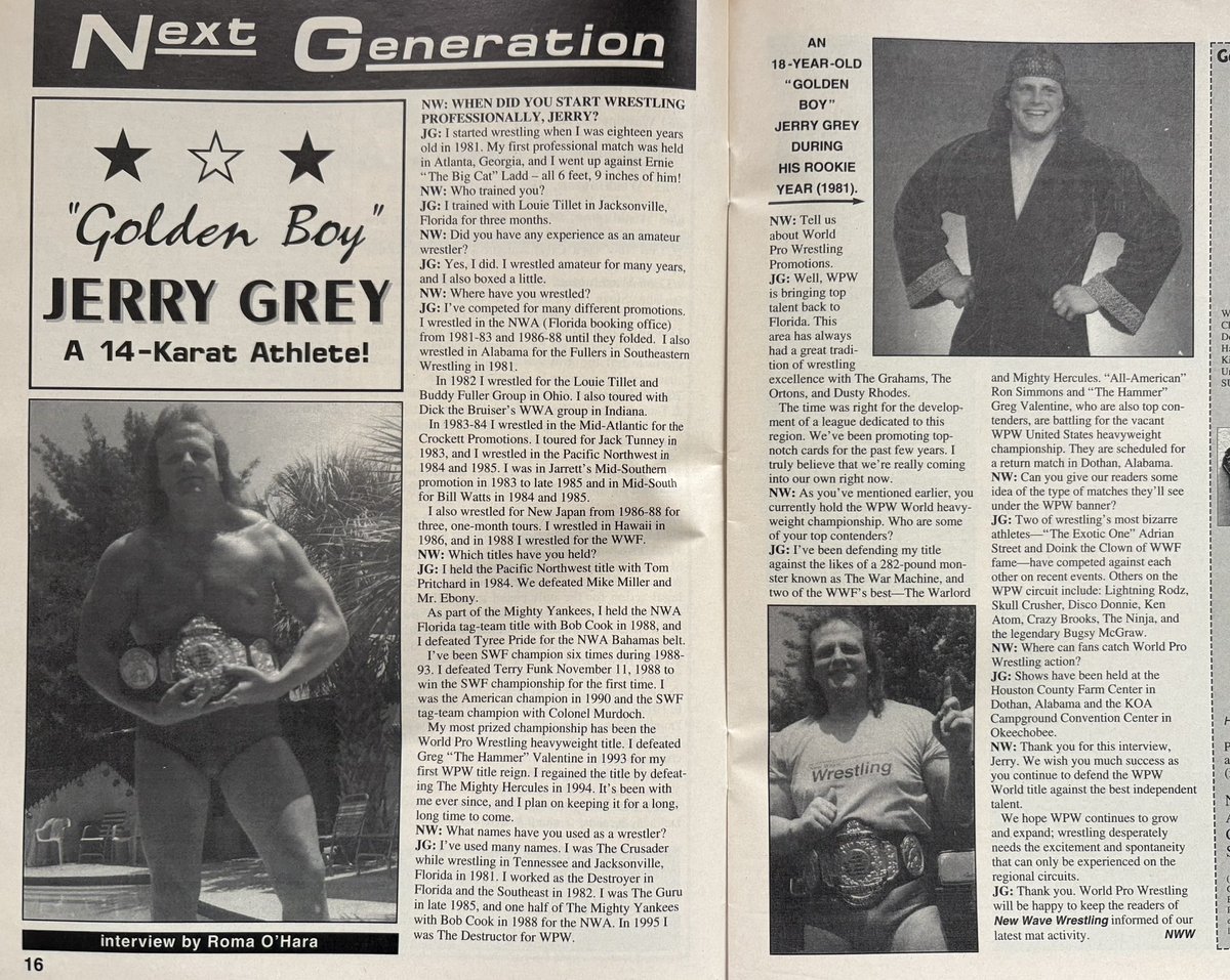 Wrestling Magazine tweet media