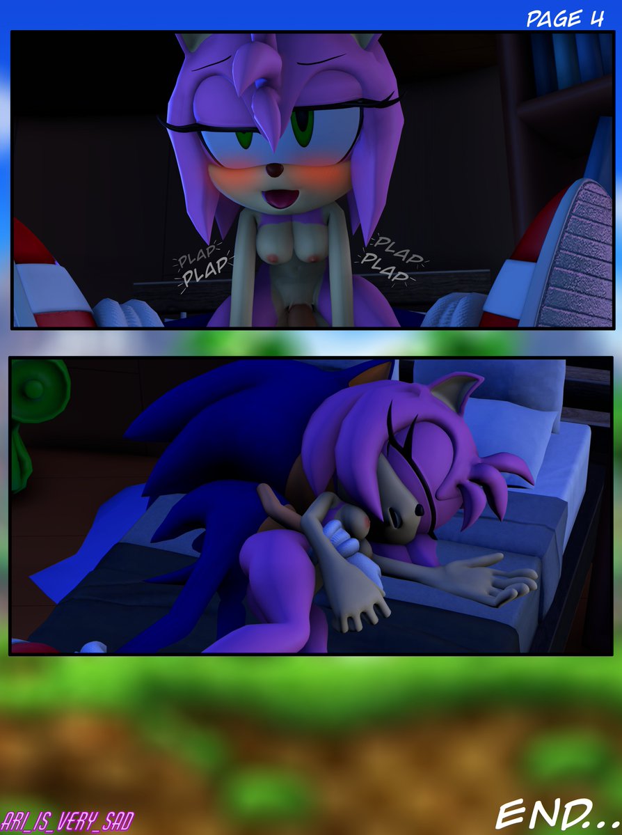 Sonic comic I did for <a href="/BlueFlash09/">Outlaw10</a>! I hope you guys also like it! 
~~~~~~~~~
 #Comic #amyrose  #SonicTheHedgehog #NSFW #SFM