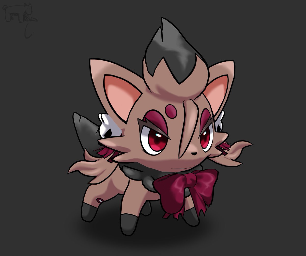 Cignazzo's tweet photo. Final Renders of Evil(Neuro)Zorua #heartheartart #Pokemon #pokemonart
Used my Concept
https://t.co/6nH7tkN7CM https://t.co/3675bFwGfH