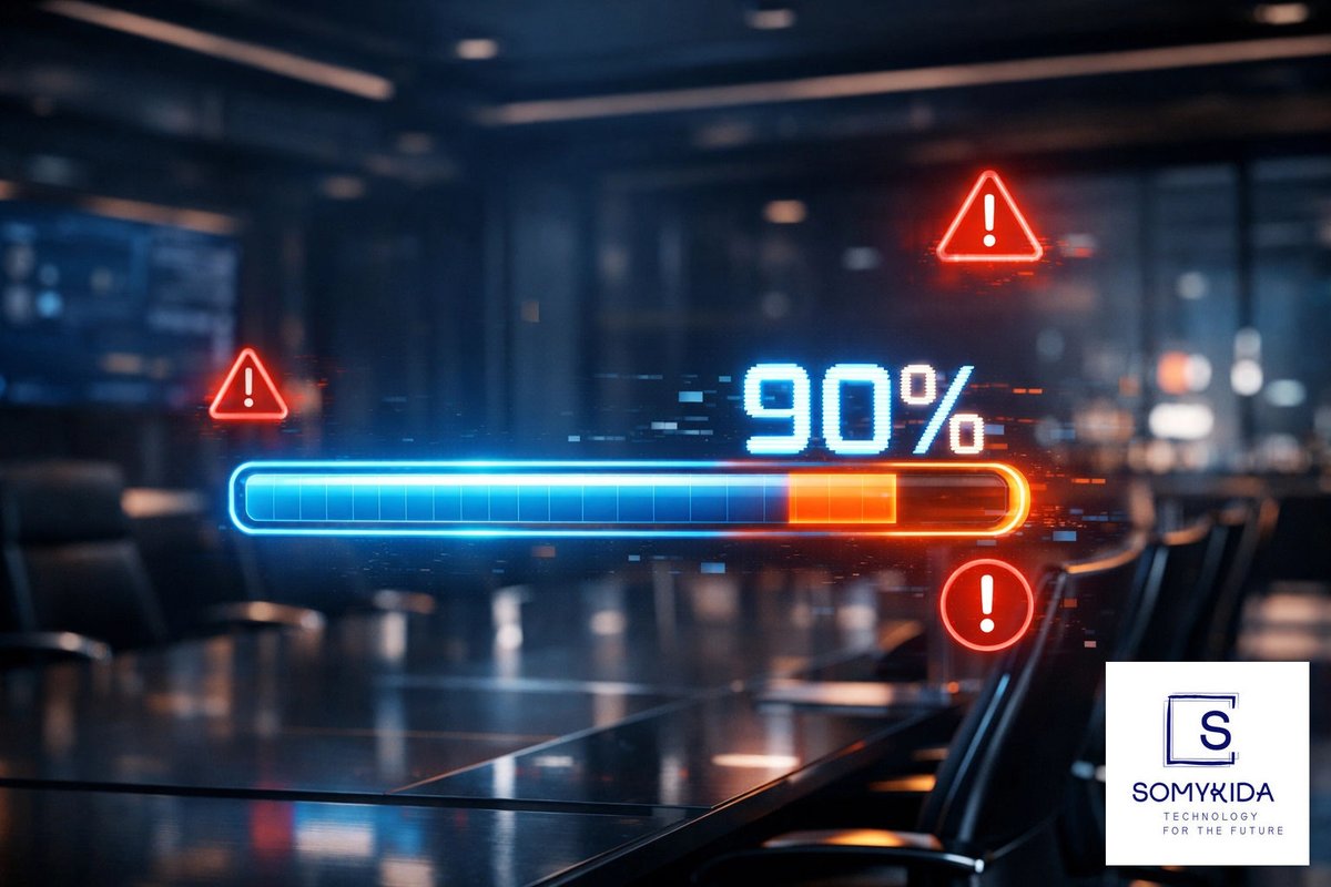The most expensive phrase in tech: "It’s 90% finished." 🛑

In 2026, a 'nearly done' AI agent is a liability. If it doesn't close the loop, it’s just extra work. 

Don't let a stalled project drain your ROI. Let’s hit 100%.

#SomyKida #ExecutiveTech #AI2026 #AgenticAI