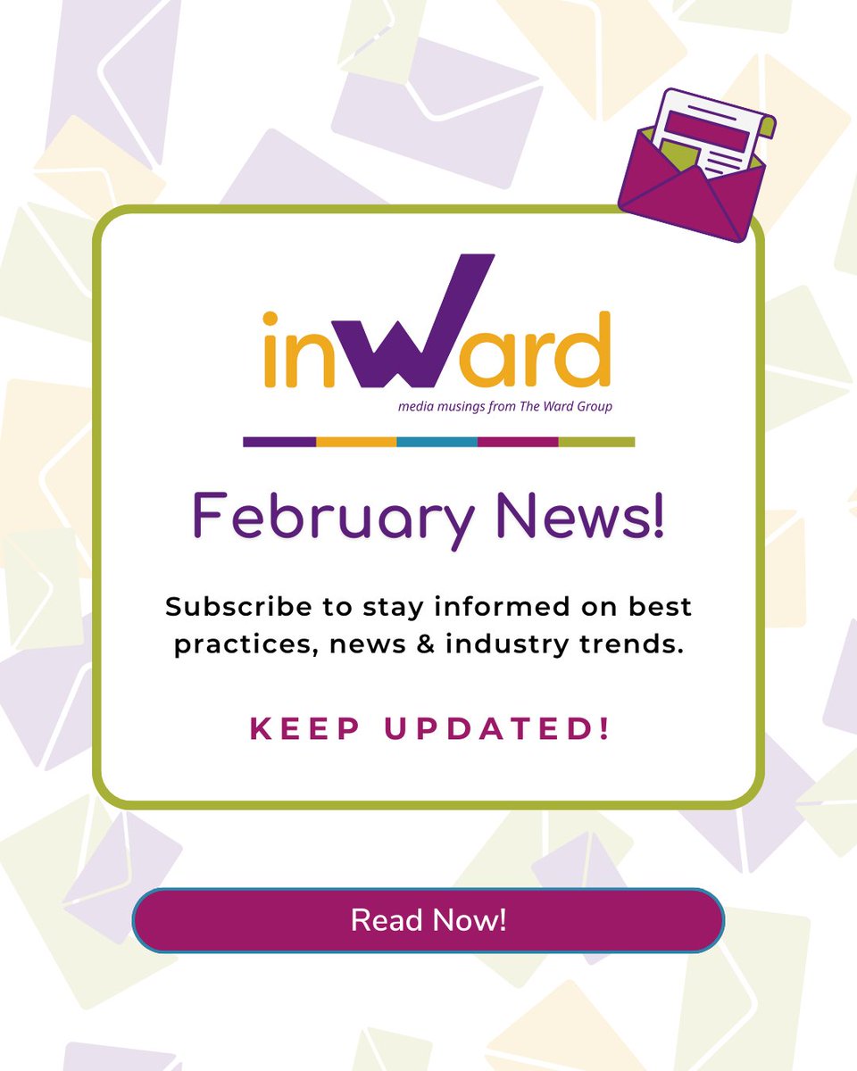 WardGroupInc's tweet photo. Love your media strategy? Let’s test that. 💡

Our February newsletter covers changes in sports media in a fragmented era, why Meta traffic campaigns can fall short, and the evolving role of a modern media agency.

📬 Click here to read https://t.co/MdGeB1yfW9 https://t.co/b5r0m6RslG