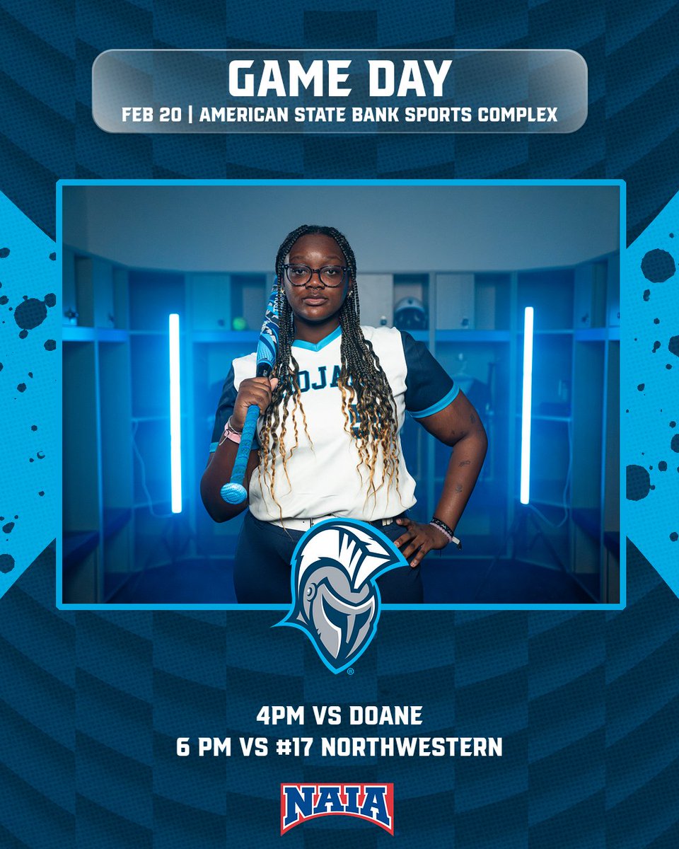DSUSoftball's tweet photo. Back at the American State Bank Sports Complex for weekend two βοΈ
π 4 PM vs Doane
π 6 PM vs #17 Northwestern
Letβs compete.
#GoTrojans #DSUSoftball https://t.co/IUgoQKgstF