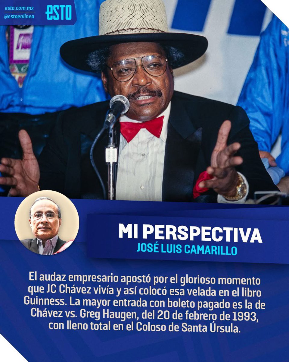 Un día como hoy, en 1993, Álvaro Dávila, del comité organizador de la pelea entre <a href="/jcchavez/">Joseph Chavez</a> y Greg Haugen, colocó, dentro de la zona de prensa en el Azteca, dos butacas únicas muchos metros por delante. “Son exclusivamente para Víctor Cota y para ti”, como una distinción”, nos