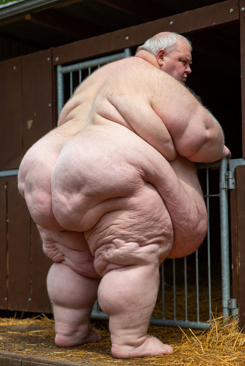 TheChubCave's tweet photo. Megachub Farmer loves to be naked in Stable

#chubbybears #superchubby #megachub #getfat #bigisbeautiful #weightgain #grommr https://t.co/TyH0ycK9Sy