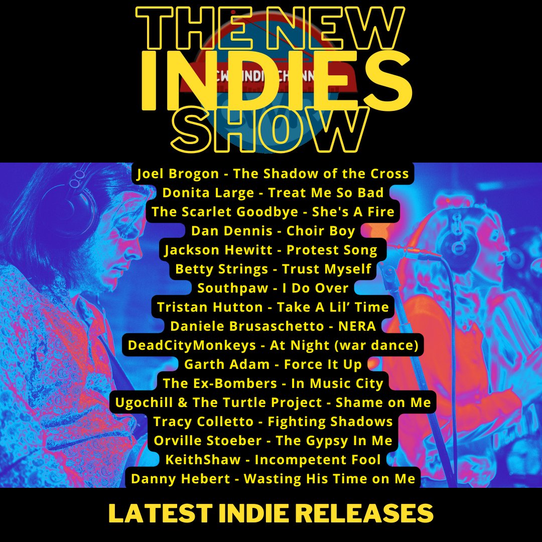 catorwebradio's tweet photo. #NowPlaying #TheNewIndieShow
#DonitaLarge
#TheScarletGoodbye
#DanDennis
#JacksonHewitt
#BettyStrings 
#Southpaw
#TristanHutton
#DanieleBrusaschetto
#DeadCityMonkeys
@TheExBombers
@ugochill &amp; #TheTurtleProject
@tracycolletto 
@OrvilleStoeber
@KeithShawMusic
#DannyHebert https://t.co/N2JGDerFdz