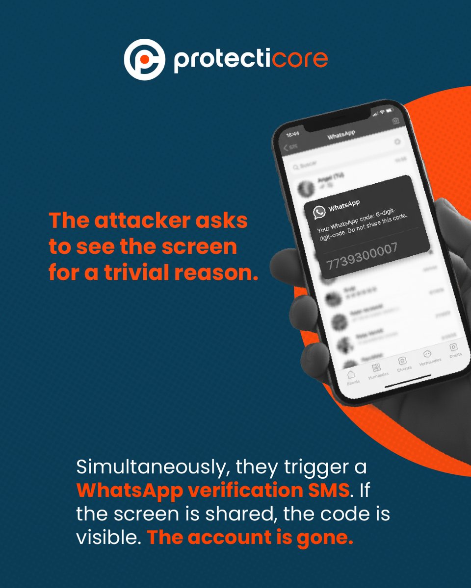 protecticore's tweet photo. A single shared screen is all it takes to lose a digital identity. 👤 Deepfakes and social engineering are the new frontier of bullying. ✅ Never share your mobile screen. ✅ Re-verify your account immediately if compromised. Protect your digital legacy. 🇺🇸🔒 #CyberSafety https://t.co/Fdak8sJQs4