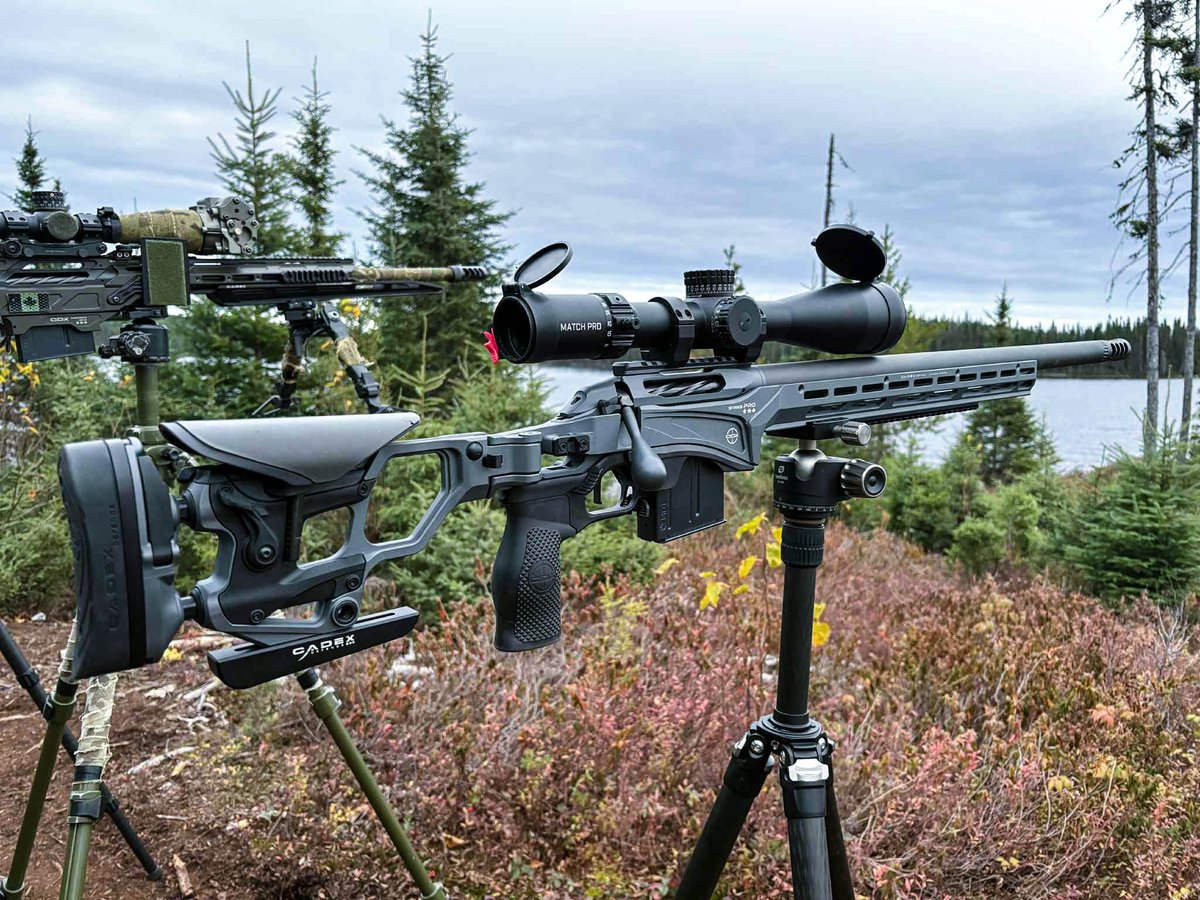 Cadexdefence's tweet photo. They say good things come in threes.

Dual Strike – .338 Lapua
CDX-33 – .300 Norma Magnum
Strike Pro – .223 Rem

Power. Reach. Control.

#CADEX #precisionrifle #RuleOfThree https://t.co/gLSavrH9qv