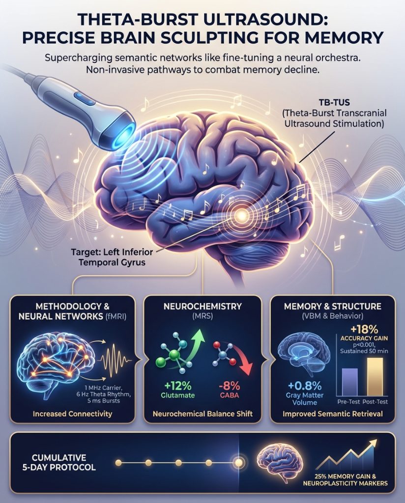If you need yet *another* reason to buy a 1MHz Ultrasound device - maybe this one will move you to action.

Ultrasound on the Vagus Nerve especially - and in other regions where Neurons encode Memories - which is categorically also happening in your *Vagus Nerve* - is one of the