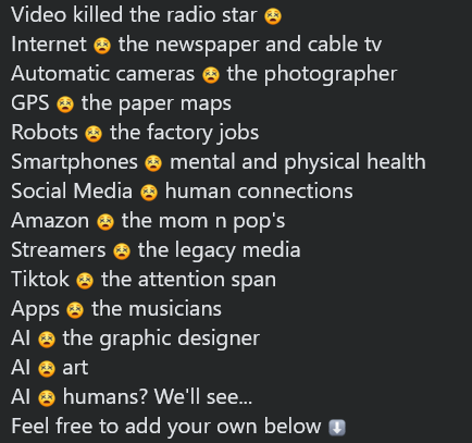 SnowflakeSpider's tweet photo. Video killed the radio star. https://t.co/Izjja08pzi