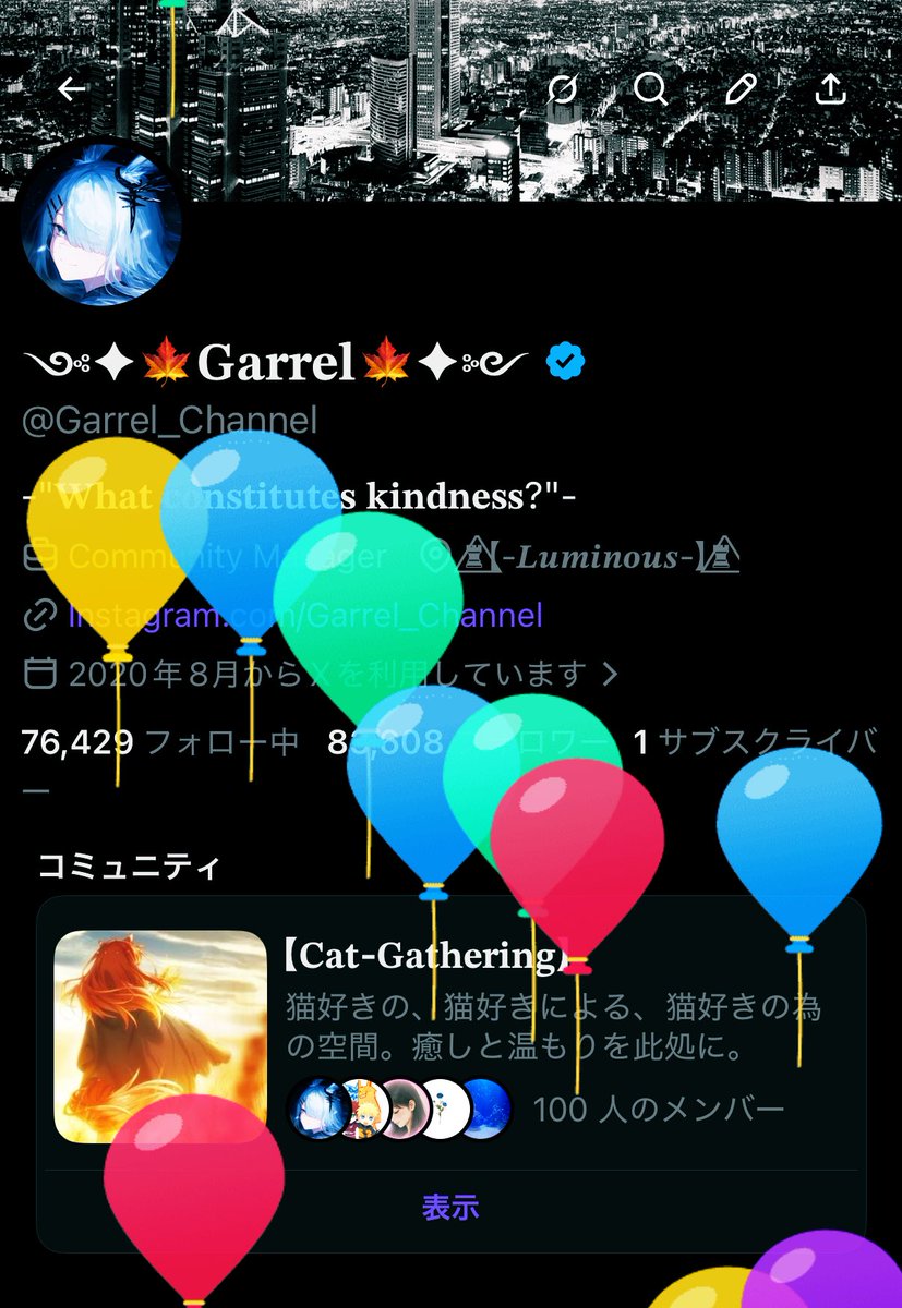Garrel_Channel's tweet photo. 🎂- ̗̀ 𝙷𝙰𝙿𝙿𝚈 𝙱𝙸𝚁𝚃𝙷𝙳𝙰𝚈  ̖́-🎂
何時もありがとうございます‼️✨
これからも宜しくお願い致します🙏 https://t.co/HQfVpVVayD
