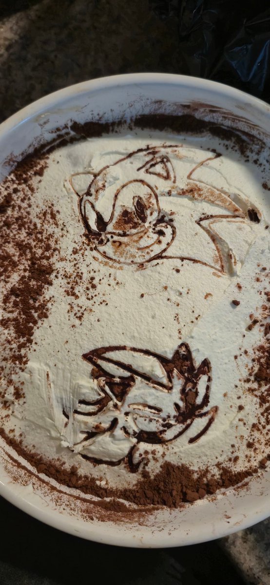 I tried something while making tiramisu unfortunately my mom ruined it