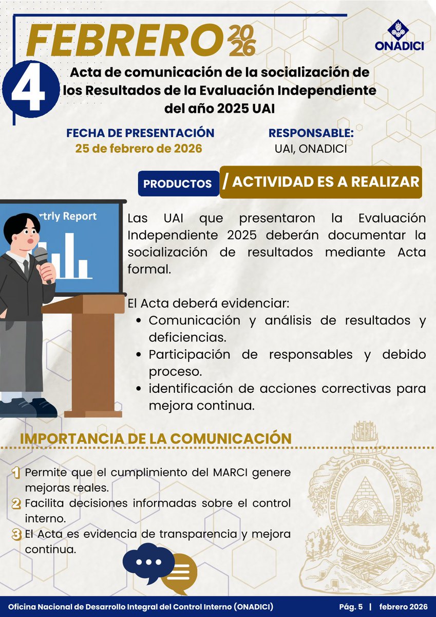 ONADICIHN's tweet photo. hemos preparado una serie de recomendaciones que facilitarán la correcta ejecución de estas actividades.  📘 Consulta el documento completo con todas las actividades programadas para la gestión 2026 en el siguiente enlace: 🔗https://t.co/nzM7jvFzPD https://t.co/CjbIkcH6BL